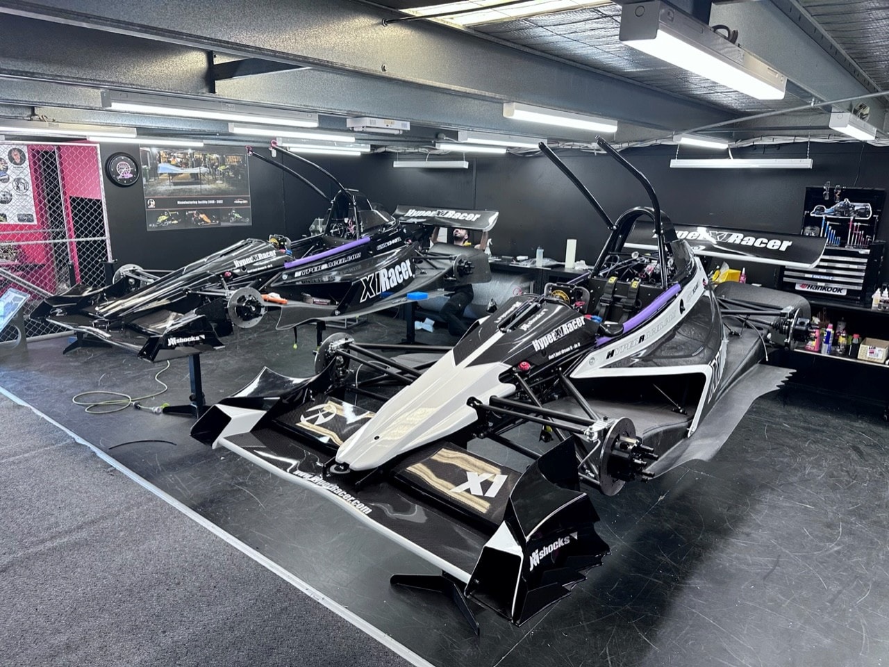 Bare X1 in the workshop